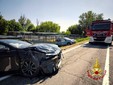 Incidente stradale sulla SP 12, intervento dei Vigili del Fuoco FOTO Incidente stradale sulla SP 12, intervento dei Vigili del Fuoco FOTO