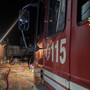 Vigili del Fuoco di Santhià a Viverone per un incendio abitazione