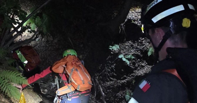 Il contributo dei Vigili del Fuoco per la ricerca della persona dispersa a Rimella FOTO