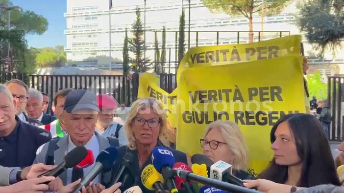 Regeni, è attesa per la sentenza. La legale della famiglia: "Stare qui è una vittoria ma non ci accontentiamo" Regeni, è attesa per la sentenza. La legale della famiglia: "Stare qui è una vittoria ma non ci accontentiamo"