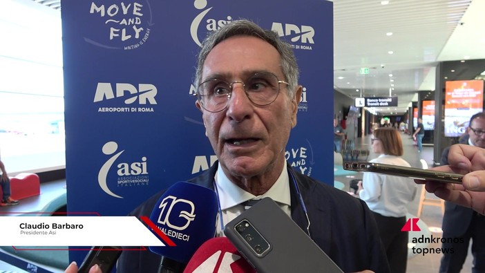 Move&Fly, Barbaro (Asi): "Sport linguaggio universale. Estendiamo iniziativa in altri aeroporti" Move&Fly, Barbaro (Asi): "Sport linguaggio universale. Estendiamo iniziativa in altri aeroporti"