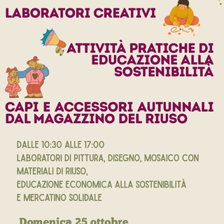 Festa d’autunno a Varallo, laboratori creativi e mercatino solidale con Eufemia