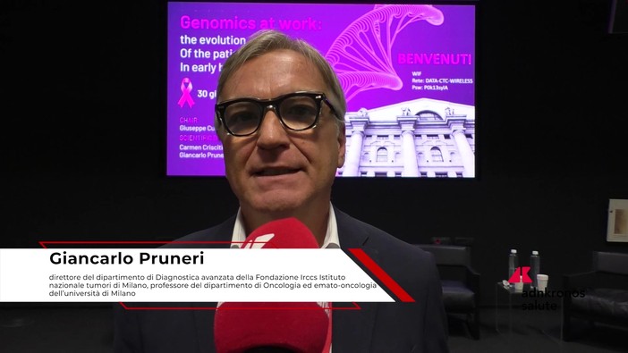 Tumori: oncologo Pruneri, 'test genomici fondamentali per pazienti con tumore al seno'