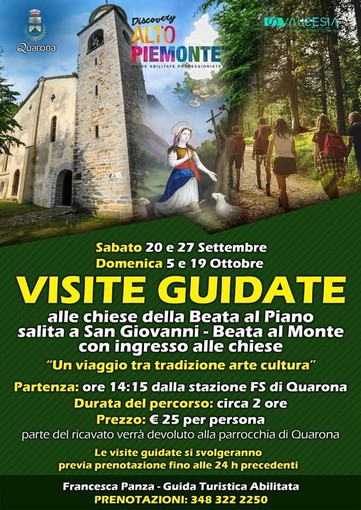 Quarona, visite guidate tra fede, arte e natura nelle chiese storich