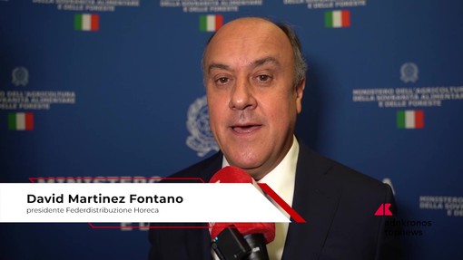 Made in Italy e turismo: Martinez Fontano (Federdistribuzione Horeca), 'Consumatore cerca prodotti tipici della regione'