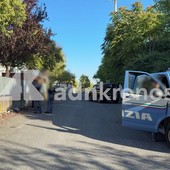 Roma, in corso sgombero 'palazzo della droga' in via Tallone a Tor Sapienza Roma, in corso sgombero 'palazzo della droga' in via Tallone a Tor Sapienza