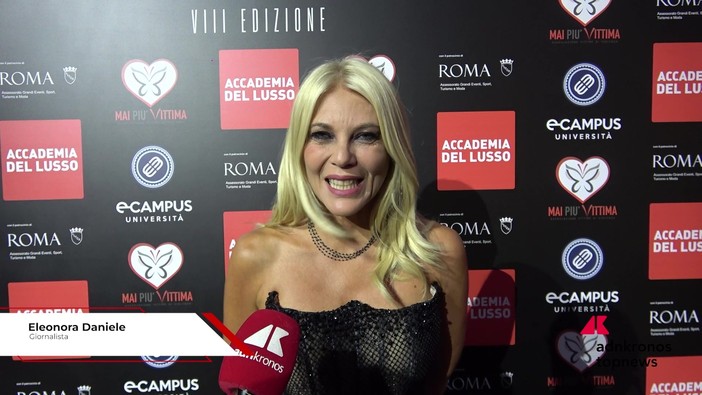 Fashion & Talent, Eleonora Daniele: "L'Italia è una perla per la moda, ha grandi menti creative" Fashion & Talent, Eleonora Daniele: "L'Italia è una perla per la moda, ha grandi menti creative"