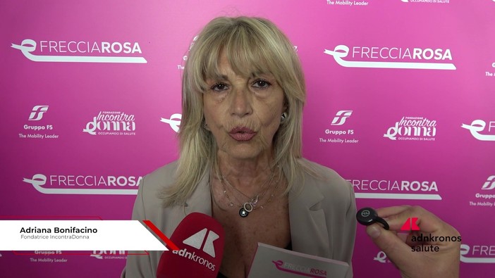 FrecciaRosa, Bonifacino (IncontraDonna), 'screening gratuiti sui treni e nelle stazioni' FrecciaRosa, Bonifacino (IncontraDonna), 'screening gratuiti sui treni e nelle stazioni'