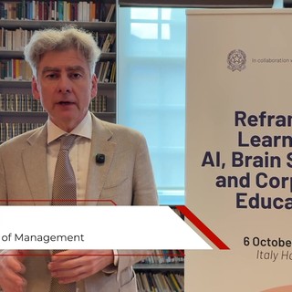 Ravasi (UCL): "La collaborazione con University College London non riguarda solo i contenuti, ma la ricerca sui processi di apprendimento"