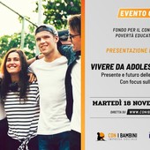 Online l’indagine “Vivere da adolescenti in Italia”: presentazione il 18 novembre alle 10.30