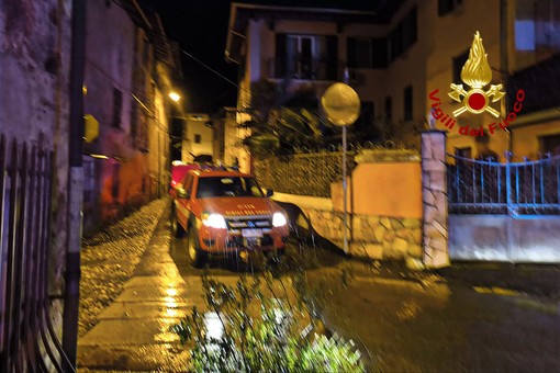 Maltempo, allagamenti e violenti temporali nella vicina Valsesia FOTO