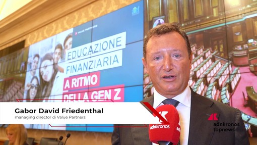 Educazione finanziaria: Friedenthal (Value Partners), 'Bisogna aumentare l'afabetizzazione economica dei giovani' Educazione finanziaria: Friedenthal (Value Partners), 'Bisogna aumentare l'afabetizzazione economica dei giovani'