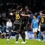 Contatto Beukema-Balerdi sul gol del 3-3, proteste in Napoli-Roma