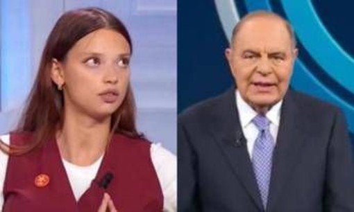 Bruno Vespa dopo lo scontro con Sabrina Brizzola in tv: "Mi dispiace, ma deluso che una giovane con un ruolo importante non si documenti" Bruno Vespa dopo lo scontro con Sabrina Brizzola in tv: "Mi dispiace, ma deluso che una giovane con un ruolo importante non si documenti"