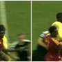 Borussia Dortmund-Roma, Ndicka travolto... dall'arbitro Borussia Dortmund-Roma, Ndicka travolto... dall'arbitro