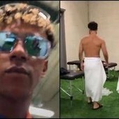 Yamal, 'imprevisto' social: parte la diretta e riprende Szczesny mentre fuma