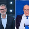 Fazio a 'Tale e Quale Show', Conti gli chiede di imitare Vespa e lui: "Vuoi che cada dalle scale?" Fazio a 'Tale e Quale Show', Conti gli chiede di imitare Vespa e lui: "Vuoi che cada dalle scale?"