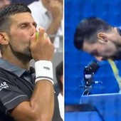 US Open, Djokovic e i problemi fisici: vomito e inalatore in campo US Open, Djokovic e i problemi fisici: vomito e inalatore in campo