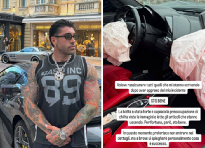 Steven Basalari, l'incidente con la Ferrari: "La botta è stata forte, ma sto bene" Steven Basalari, l'incidente con la Ferrari: "La botta è stata forte, ma sto bene"