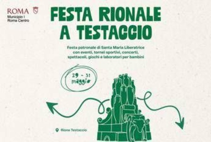 Roma: ritorna la festa patronale di Santa Maria Liberatrice al Rione Testaccio