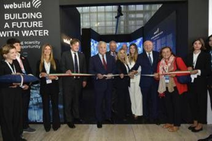 Webuild al Forum Euromediterraneo dell’Acqua, inaugurato lo spazio espositivo 'Building a Future with Water' Webuild al Forum Euromediterraneo dell’Acqua, inaugurato lo spazio espositivo 'Building a Future with Water'