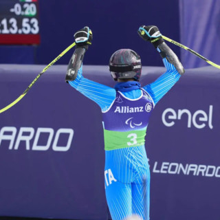 Giacomo Bertagnolli oro nella Combinata alle Paralimpiadi