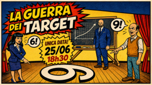 Università, a Tor Vergata torna lo spettacolo di teatro manageriale 'La guerra dei Target'