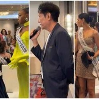 Rivolta a Miss Universo, organizzatore insulta concorrente ed è bufera Rivolta a Miss Universo, organizzatore insulta concorrente ed è bufera