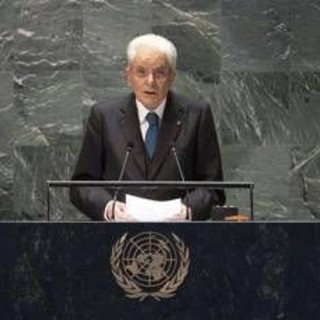 Onu, Mattarella: "Impegno italiano asse portante della politica estera del nostro Paese" Onu, Mattarella: "Impegno italiano asse portante della politica estera del nostro Paese"
