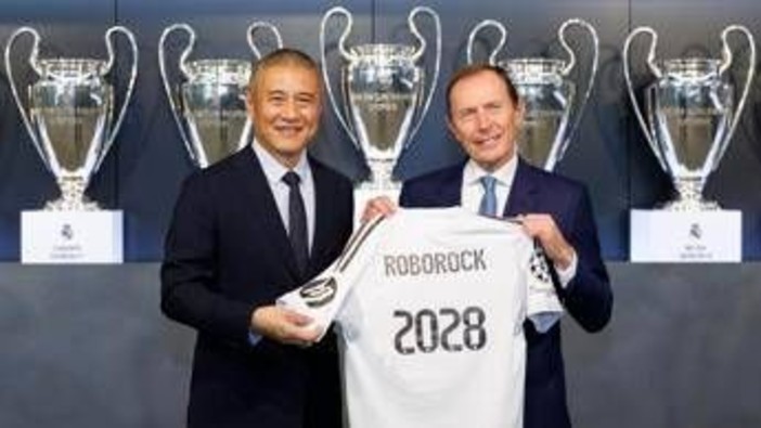 Calcio: Roborock partner del Real Madrid