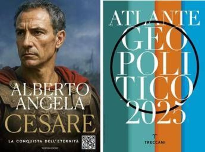 Da 'Cesare' di Alberto Angela all'Atlante Geopolitico 2025 di Treccani, le novità in libreria