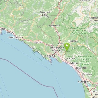 Scossa di terremoto di magnitudo 3.7 in provincia Massa e Carrara, nessun danno
