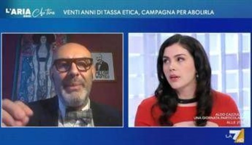 Scontro il tv sul porno, il 'duello' tra Pillon e Valentina Nappi
