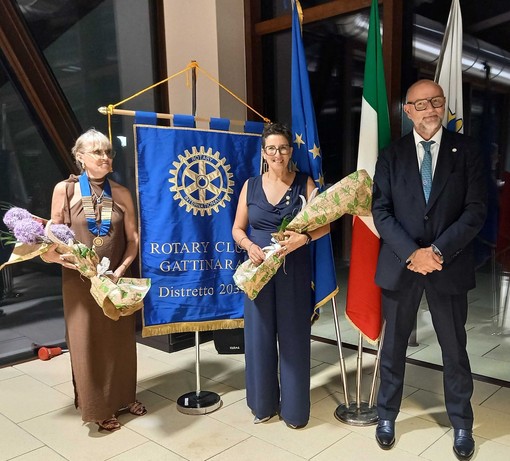 Passaggio di consegne per il Rotary Club di Gattinara: Silvia Domenicone è la nuova presidente