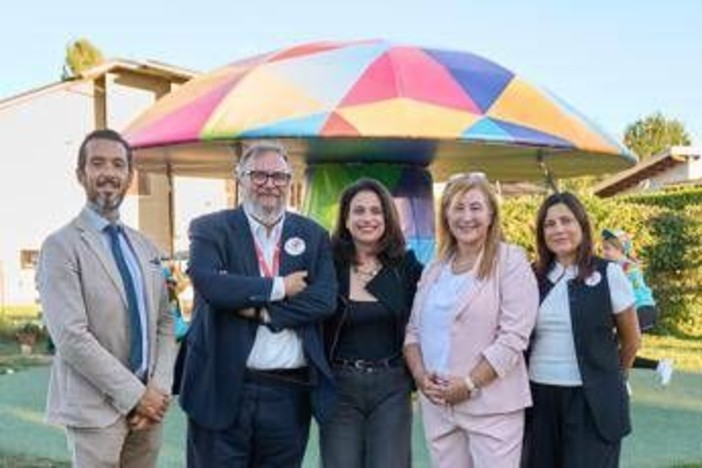 L'Aquila, Ferrero e Save the Children inaugurano 'Fungus': nuovo gioco motorio per sviluppare abilità L'Aquila, Ferrero e Save the Children inaugurano 'Fungus': nuovo gioco motorio per sviluppare abilità