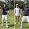 Sinner, buca a golf ed esultanza... alla Ronaldo Sinner, buca a golf ed esultanza... alla Ronaldo