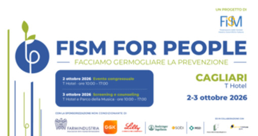 'Fism for people', a Cagliari due giorni dedicati alla prevenzione 'Fism for people', a Cagliari due giorni dedicati alla prevenzione