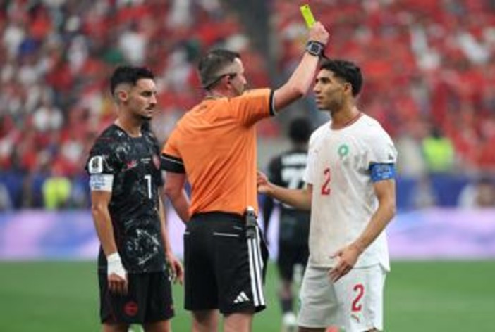 Mondiali, Hakimi provoca una rissa in Canada-Marocco Mondiali, Hakimi provoca una rissa in Canada-Marocco