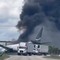 Aereo Boeing 767 cargo di Amazon esce di pista, si schianta e prende fuoco a Miami