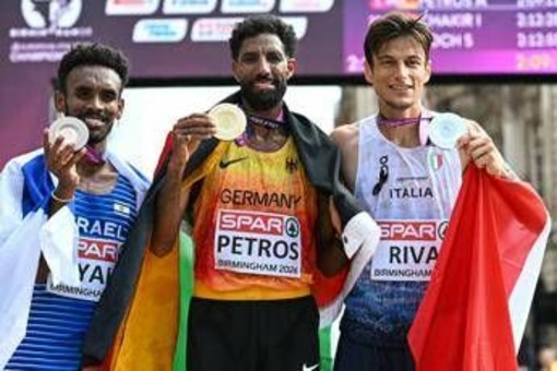 Europei Atletica, Pietro Riva argento nella maratona Europei Atletica, Pietro Riva argento nella maratona