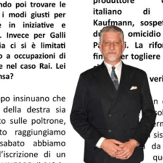 Giuli contro il 'Corriere': 'Censurata mia intervista. E poi siamo noi gli illiberali'