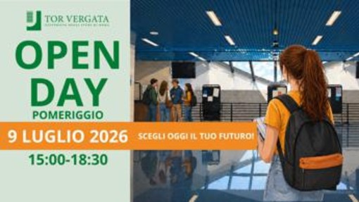 Università: domani Open day estivo a Tor Vergata, 6 aree studio, laboratori e incontri con docenti e studenti Università: domani Open day estivo a Tor Vergata, 6 aree studio, laboratori e incontri con docenti e studenti