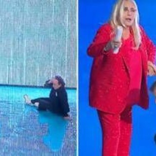 Ricchi e Poveri, ingresso da brividi a Domenica In: entrano in studio e cadono