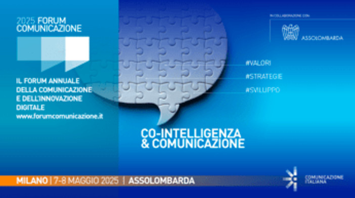 Al via domani a Milanio la 18esima edizione del Forum Comunicazione
