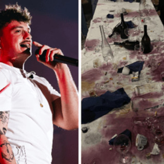 Olly, la cena con gli amici scatena il caos: &quot;Mozziconi di sigaretta e vino rovesciato&quot;