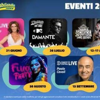 Mirabilandia, eventi estate 2025: programmazione per tutti i gusti e le età