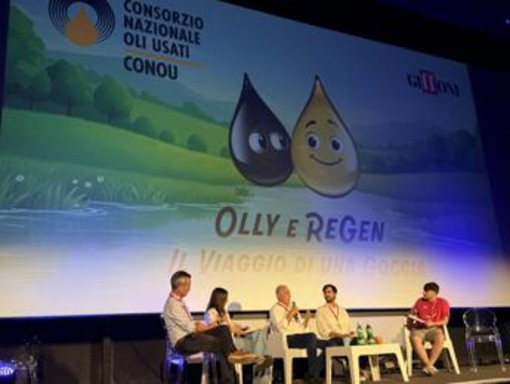 Giffoni, Conou presenta il corto animato 'Olly e Regen' per raccontare ai giovani l’economia circolare Giffoni, Conou presenta il corto animato 'Olly e Regen' per raccontare ai giovani l’economia circolare