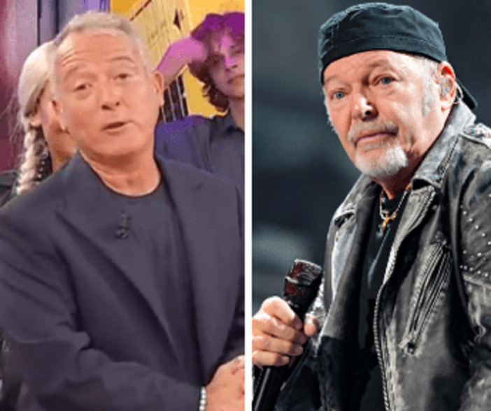 A BellaMa' cantano Vasco Rossi, l'omaggio di Pierluigi Diaco e la replica del rocker A BellaMa' cantano Vasco Rossi, l'omaggio di Pierluigi Diaco e la replica del rocker