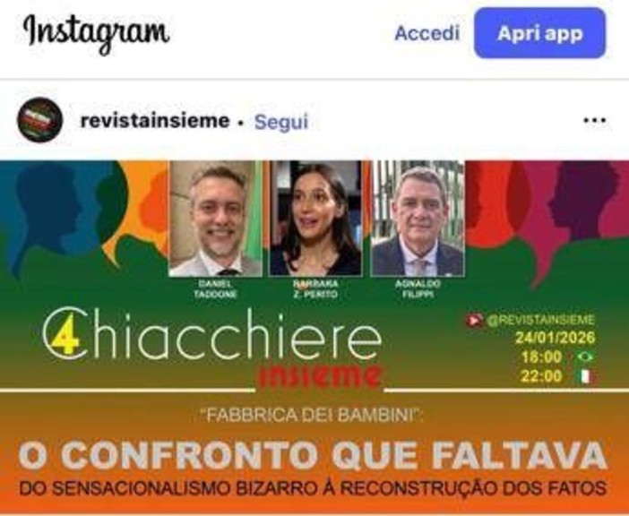 Truffa figli in Brasile, un'intervista smonta le accuse contro l'avvocato italiano che ha denunciato Truffa figli in Brasile, un'intervista smonta le accuse contro l'avvocato italiano che ha denunciato