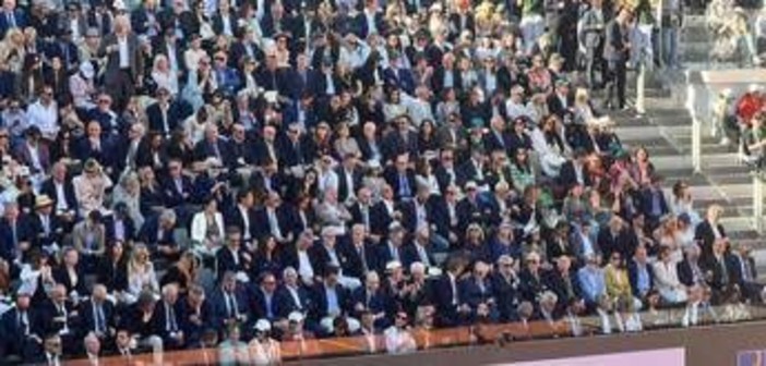 Non solo Mattarella, tanti vip in tribuna autorità per l'impresa di Sinner al Foro italico
